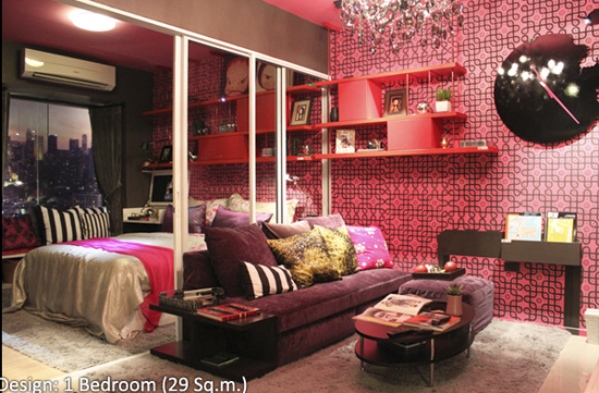flat to rent 1 bus stop to D Condo Ramkhamhaeng