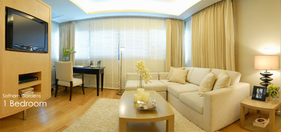 Sathorn Gardens apartment to rent near The Infinity Sathorn