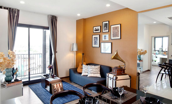 sleek condo for rent near Blocs 77
